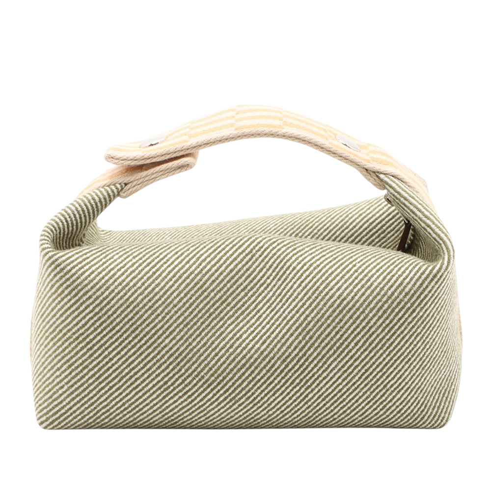 Pre-Loved Hermes Small Wool Bride A Brac H Natte Case - Picture 2 of 10